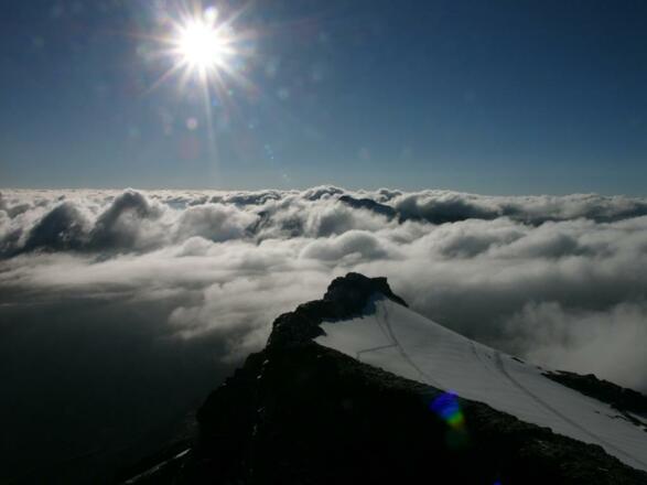 Sonnenaufgang am Sonnblick