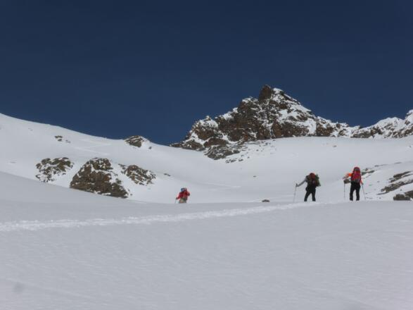 Ein Traumtag auf dem Weg zur Zwislbachjoch.