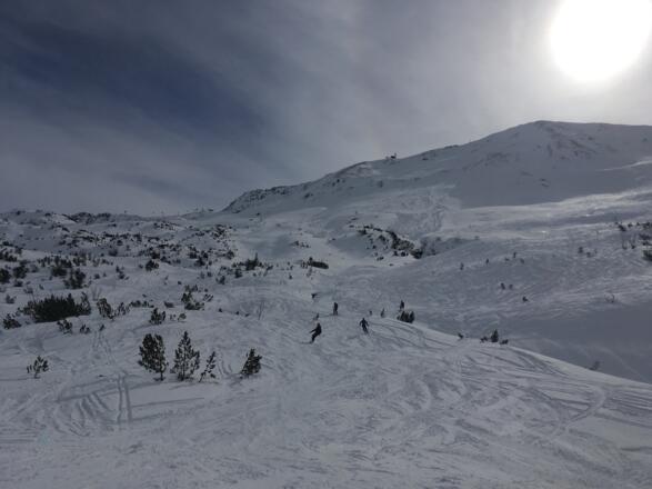 Blick zurück Richtung Albonagrat