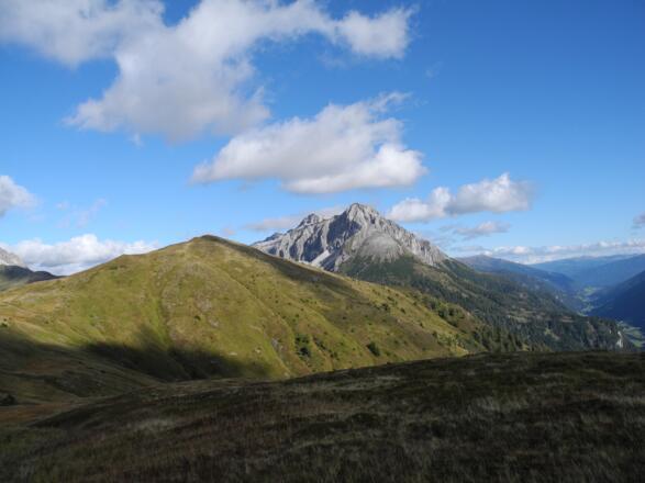 Blick vom Seeblickbankerl ohne See