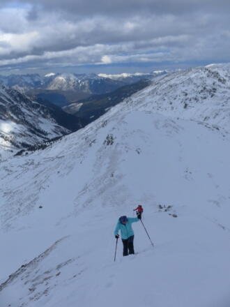 Nordgratrücken zur Sonnenspitze