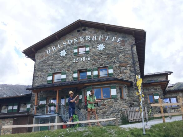 Dresdner Hütte - unser Abschluss für 2017