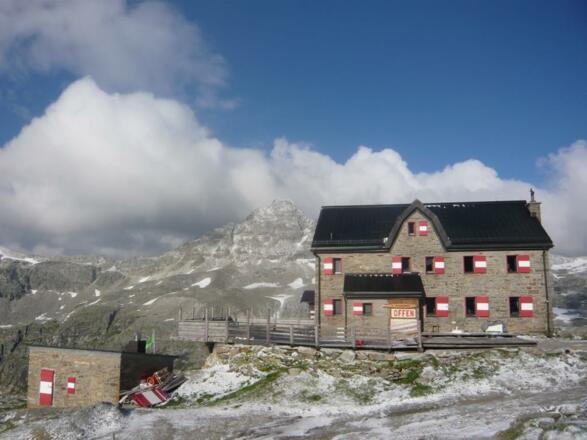 Duisburger Hütte mit Weißseekopf