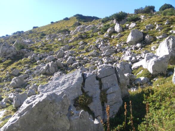 Nordrücken des Marsteins