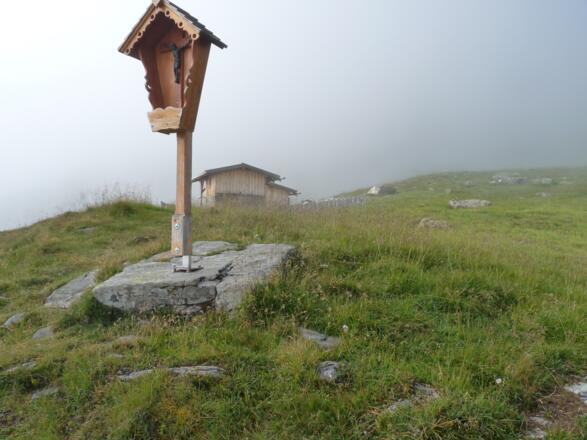 Auf knapp 2300 m Seehöhe ist die Schäferhütte erreicht.