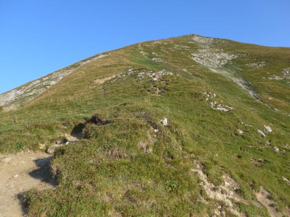 Aufstieg ab dem Westlichen Lachenjoch