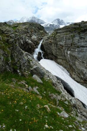 Wasserfall nahe Neubau