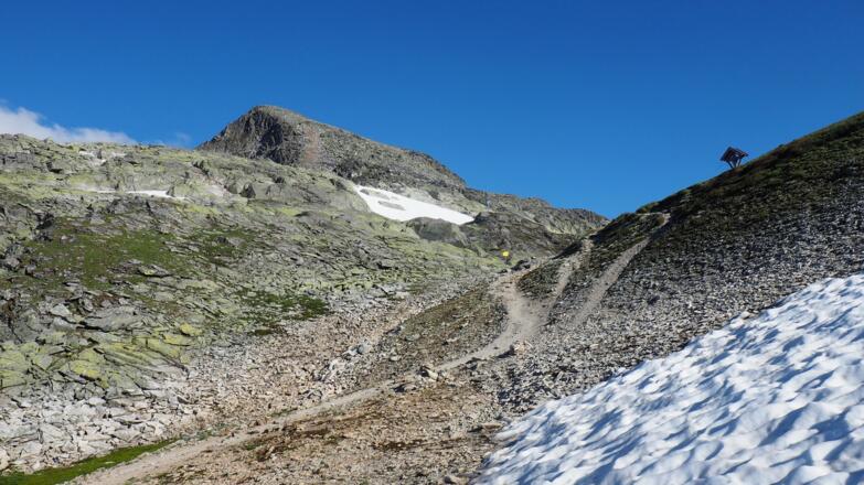 Kurz vor "Kalser Tauen 2515m"