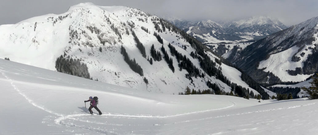 Ostrücken mit Blick zum Karstein