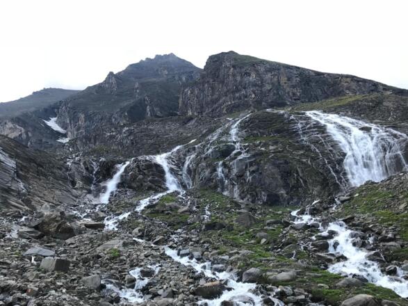 Abfluß aus dem Hochgrubenkees