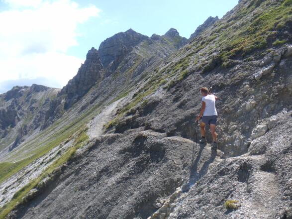 Nordwestgrat zur Peilspitze