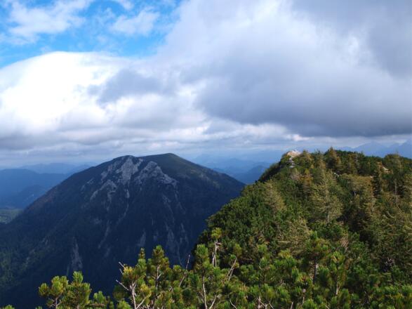 Blick vom Brandleck 1725 m nach Osten