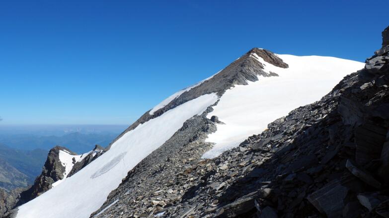 Ödenwinkelscharte mit Hohe Riffl