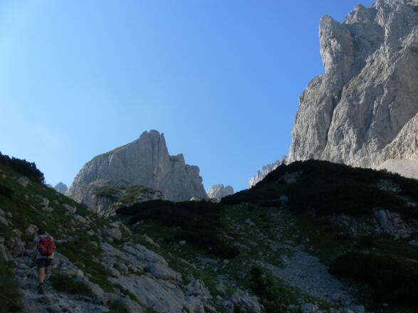 Kleinkaiser Nordwand