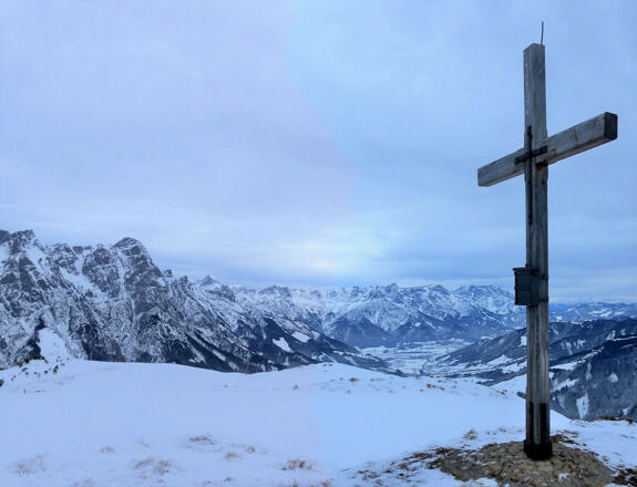 Leoganger Steinberge und Steinernes Meer vom Kuhfeldhörndl