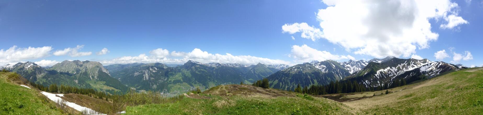 Gipfelpanorama vom Brendler Lug 1767 m