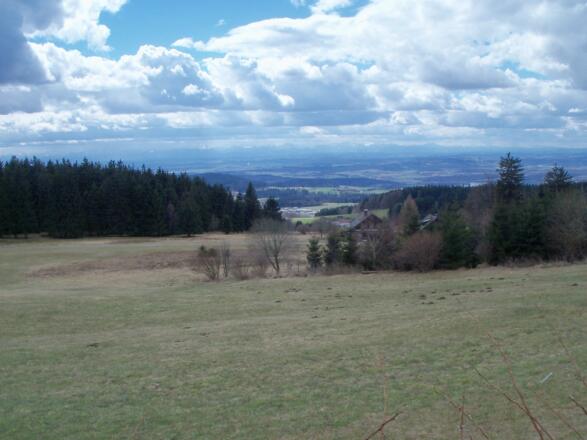 Blick ins Alpenvorland