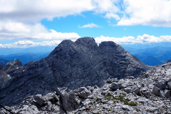 Gipfelziel Reifhorngruppe, vom Breithornanstieg