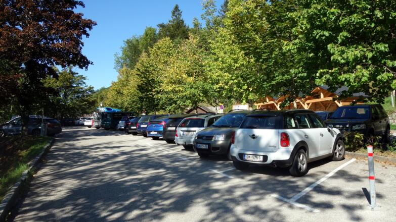 Umkehrparkplatz 430m