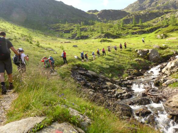 Nach der ersten Steilstufe
