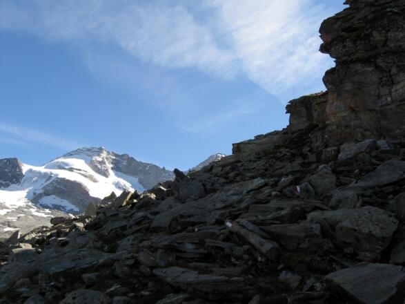 Der Weg wird etwas anspruchsvoller aber er ist immer sehr gut markiert.