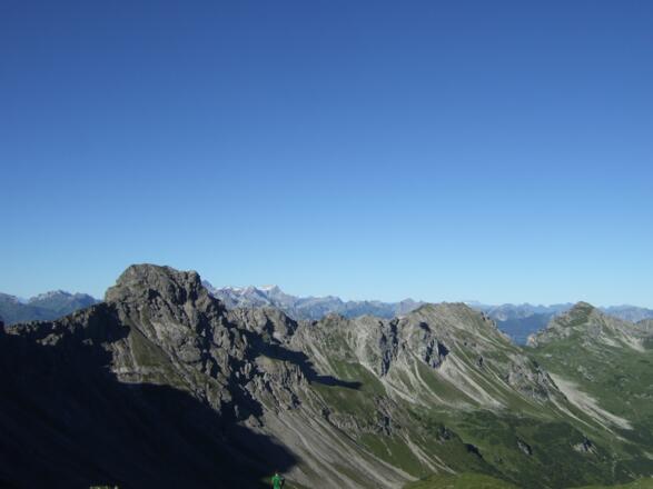 Blick zur Gamsfreiheit