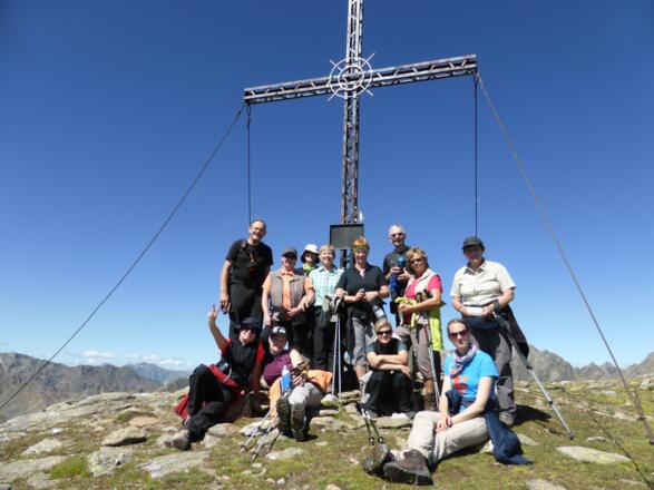 Auf der Lampsenspitze