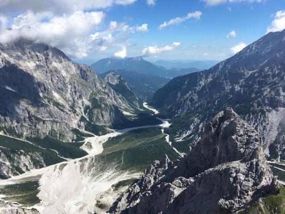 Blick Palfenhorn Wimbachgries