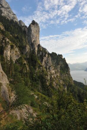 Der Herndlersteig grüßt herüber