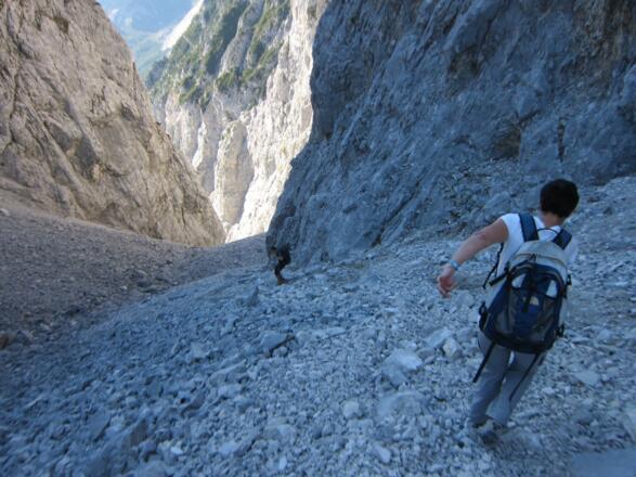 Der oberste Teil des Wechselreise.