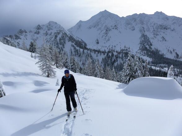 Fuchsloch zwischen Steinkarlspitze und Seekarspitze
