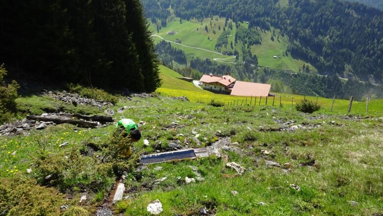 Noch ein Brunnen über dem Hochgeneinerhof.