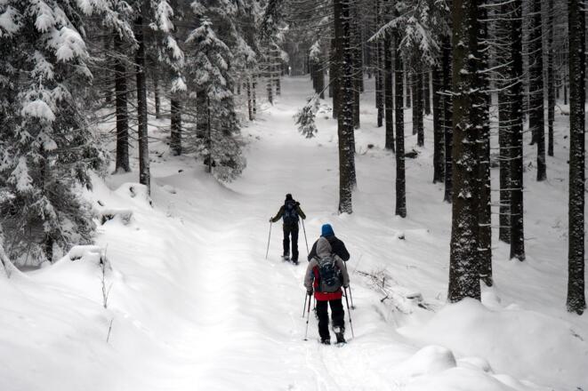 Anstieg nach der Kapelle um 950m