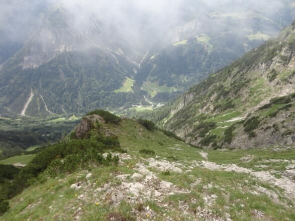 Blick ins Große Walsertal
