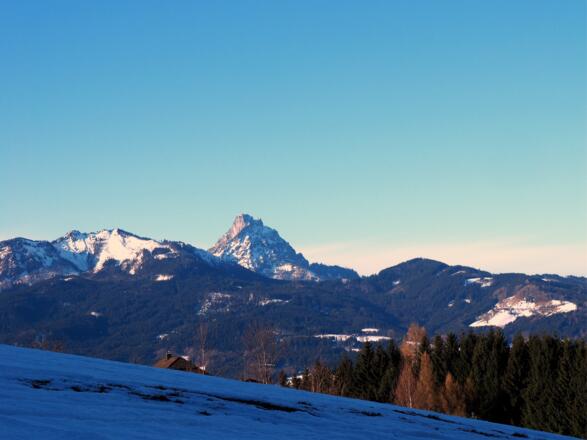 Traunstein kurz vor dem Hamberg um 830m