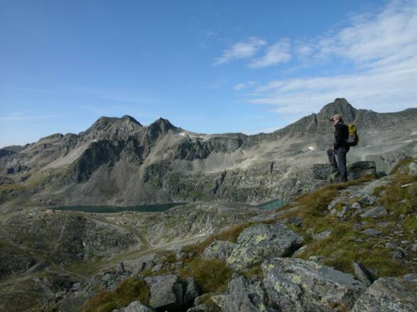 Im Hochwurten Blick auf Zirknitzkamm