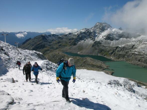 Weg 133 - Neuschnee im August 2008