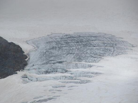 Gletscherspalten auf dem Übeltalferner