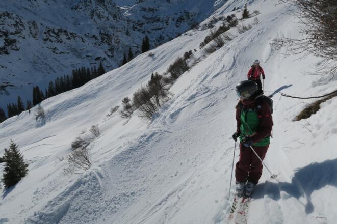 Verbindung am Wanderweg