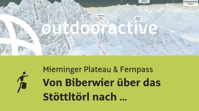 Skitour am Mieminger Plateau &amp; Fernpass: Von Biberwier ūber das Stöttltörl nach Obermieming