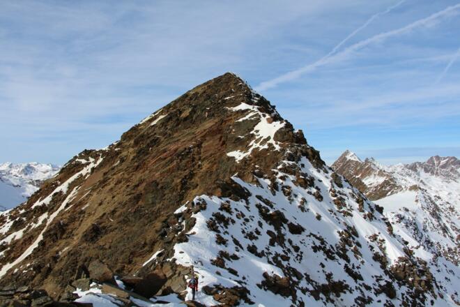 Der Ostgrat der Karlesspitze
