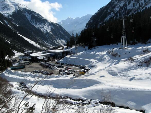 Start beim letzten Parkplatz am Beginn der Wilden Grube.