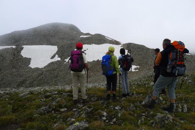 Am Törl, Blick auf die "Niedere Höhe"