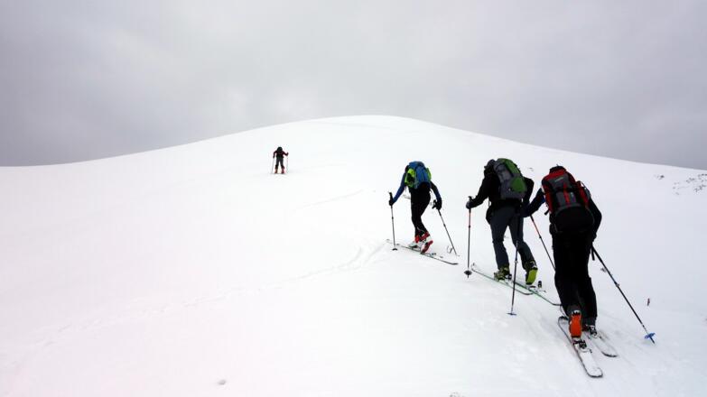 Am Ostgrat zum Höllkogel um 1800m