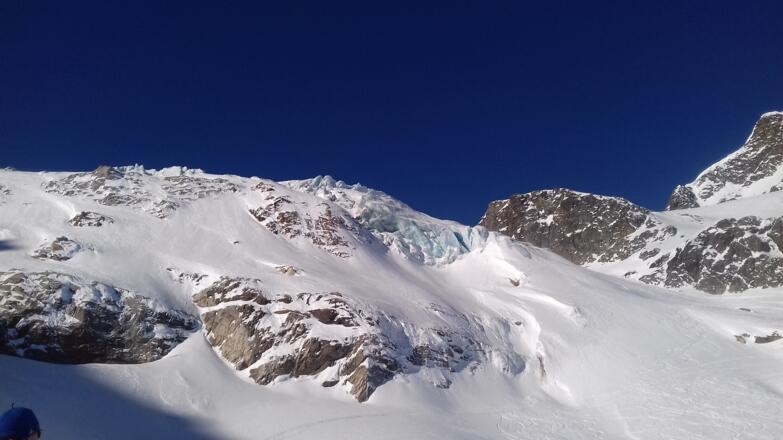 Tag2, Seracs am Aufstieg zum Piz Buin