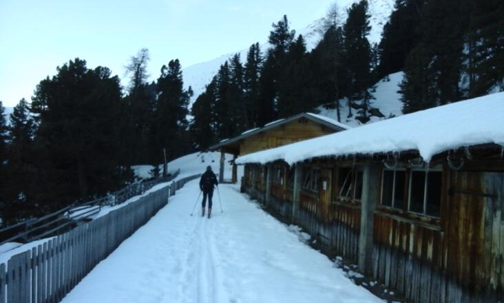 Vorbei an der Nassereinalm