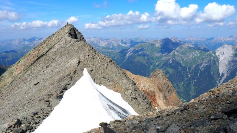 Abstecher zum Kleinen Riffler 3014m