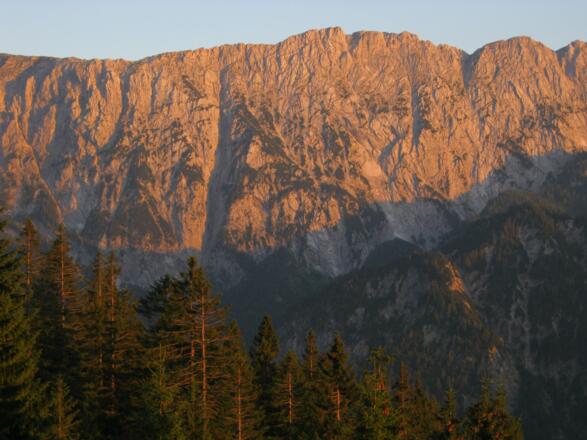 Abendrot am Wilden Kaiser