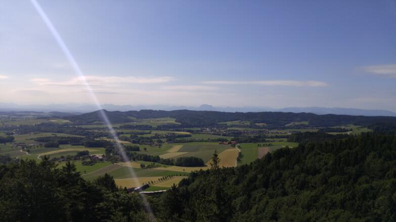 Blick von der Aussichtswarte Luisenhöhe