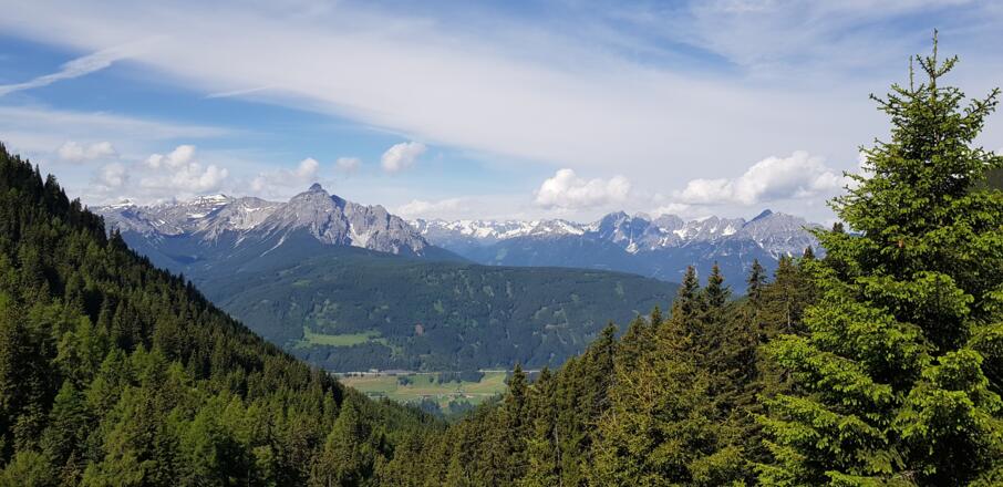 Blick Richtung Serles